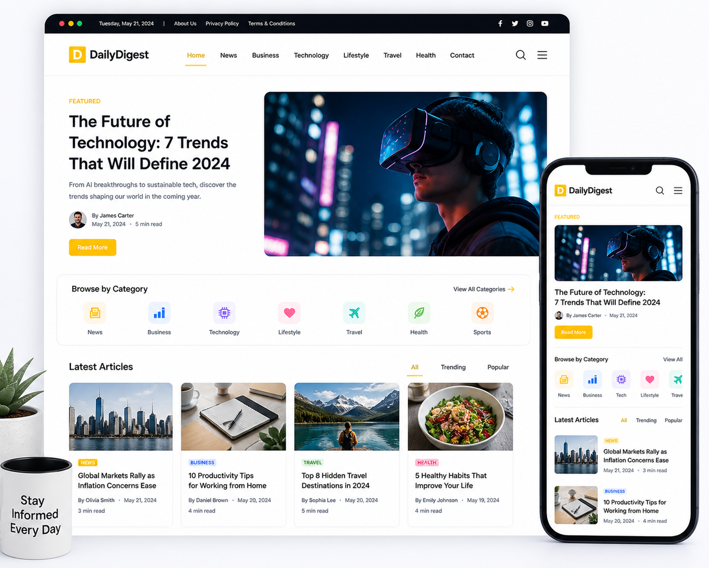 Blog & News Websites